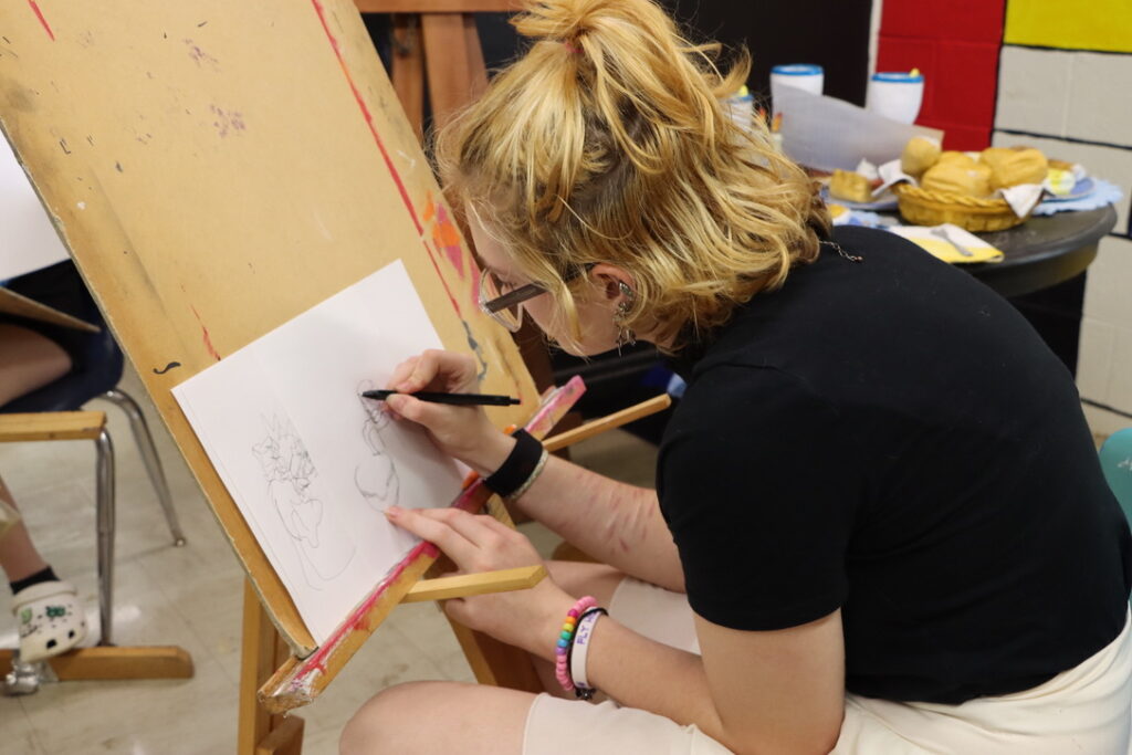 Creativity helps shape character.